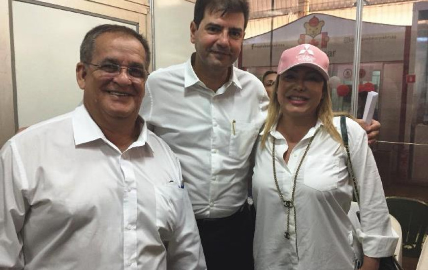 Divino Alan, Renato Assunção e Luana Ribeiro