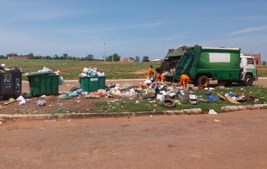 Trabalhos começaram na manhã desta segunda