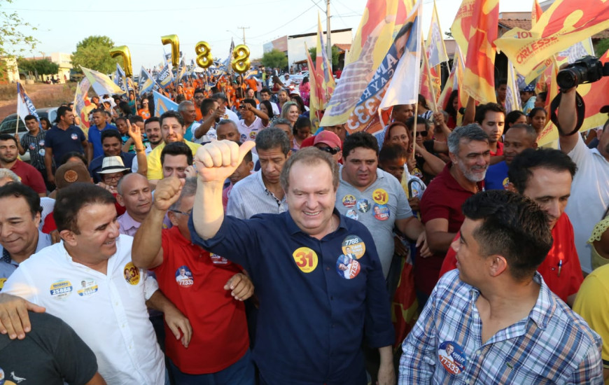 Passagem de Carlesse por Augustinópolis, no Bico do Papagaio