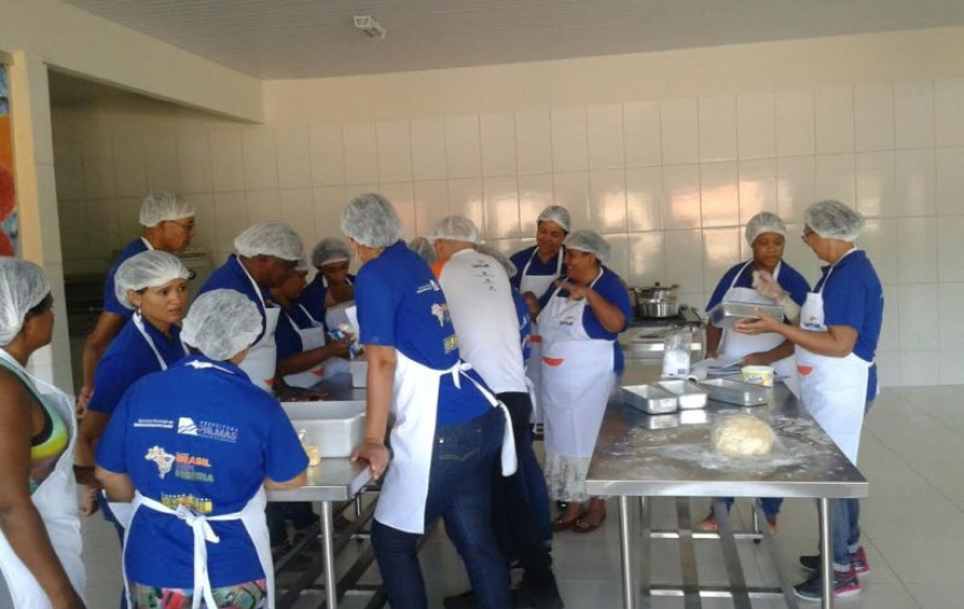 Curso de Panificação no Santa Bárbara