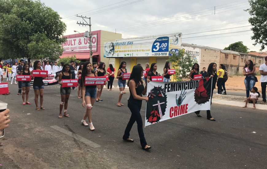 Tema foi retratado pelo Centro de Ensino Médio de Gurupi