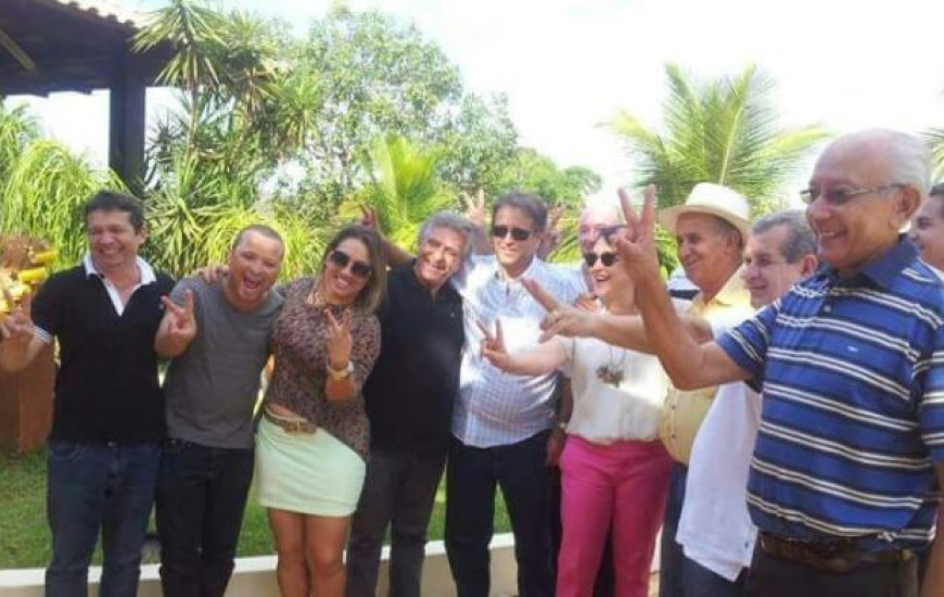 Chegada da Senadora Kátia Abreu ao PMDB