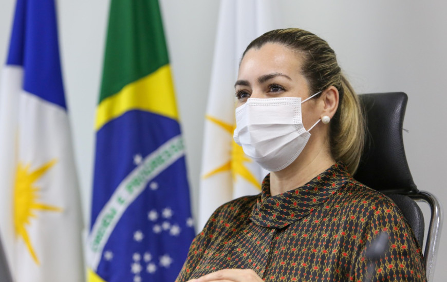 Prefeita de Palmas, Cinthia Ribeiro (PSDB).