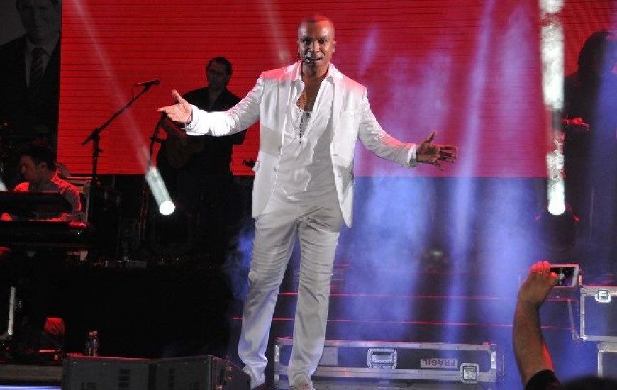 Alexandre Pires esteve em Palmas