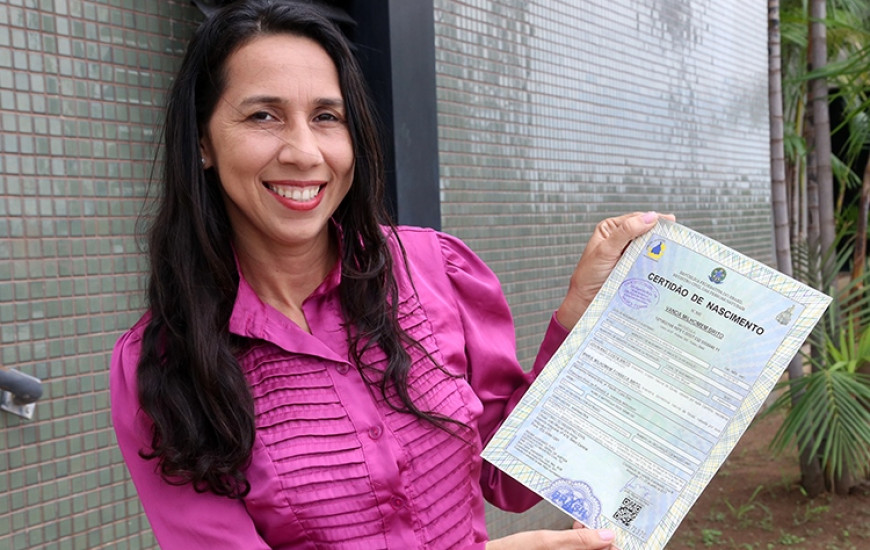 Vanda Milhomem teve o nome retificado
