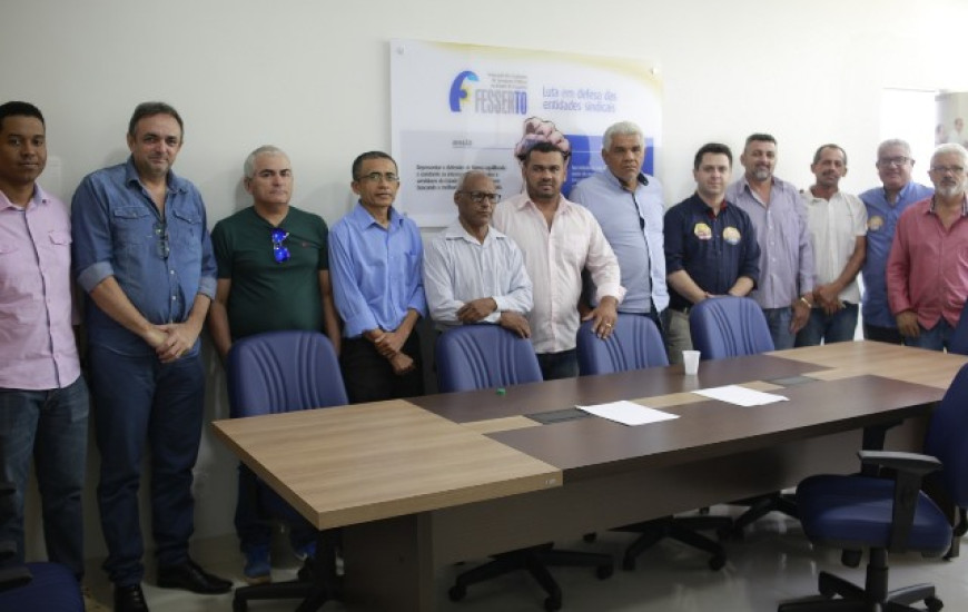 Candidato a deputado federal conversou com sindicalistas