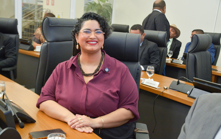 Thamires Lima é a porta-voz do Coletivo SOMOS