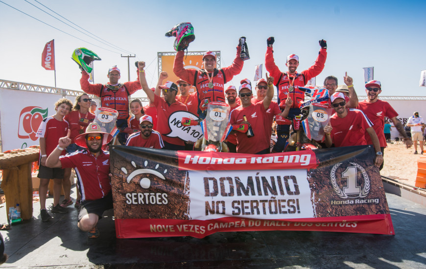 Equipe Honda comemora bi de Tunico Maciel no pódio 