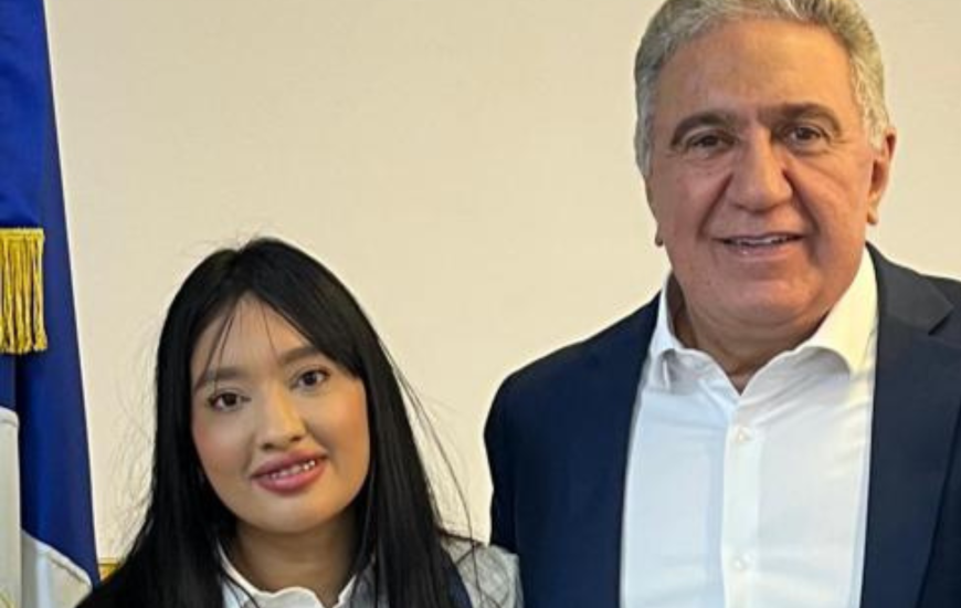 O governador Laurez Moreira confirmou o apoio à pré-candidatura de Luana Guida