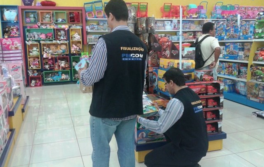 Procon mostra variação em preços de brinquedos