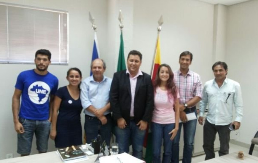 Ribeirinha é recebido por Ronaldo Dimas