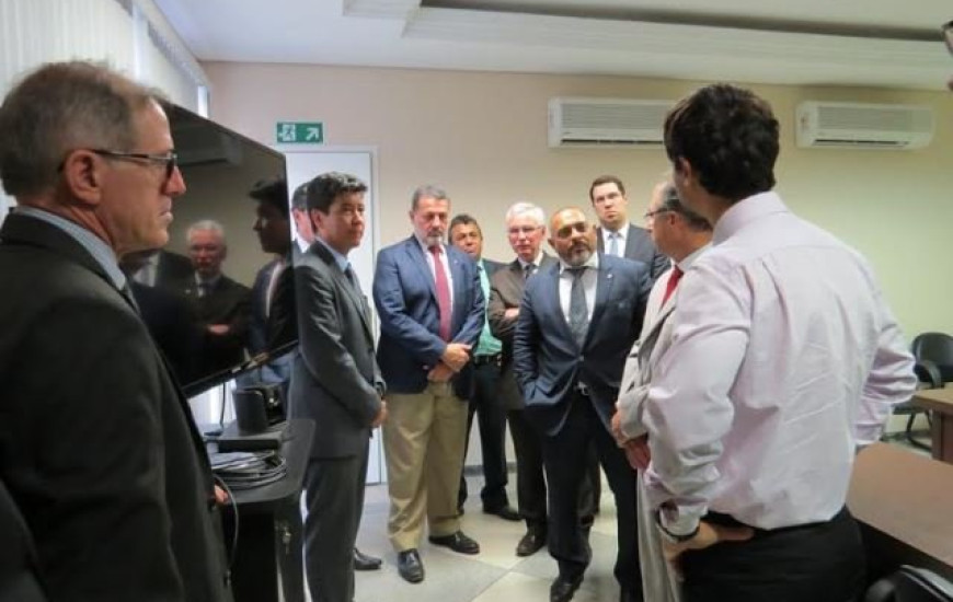 Claudio Lamachi participa de audiências nesta 5ª