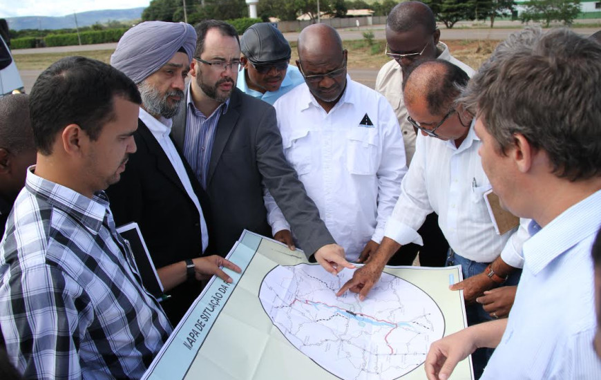 Comitiva conheceu trechos de rodovias estaduais