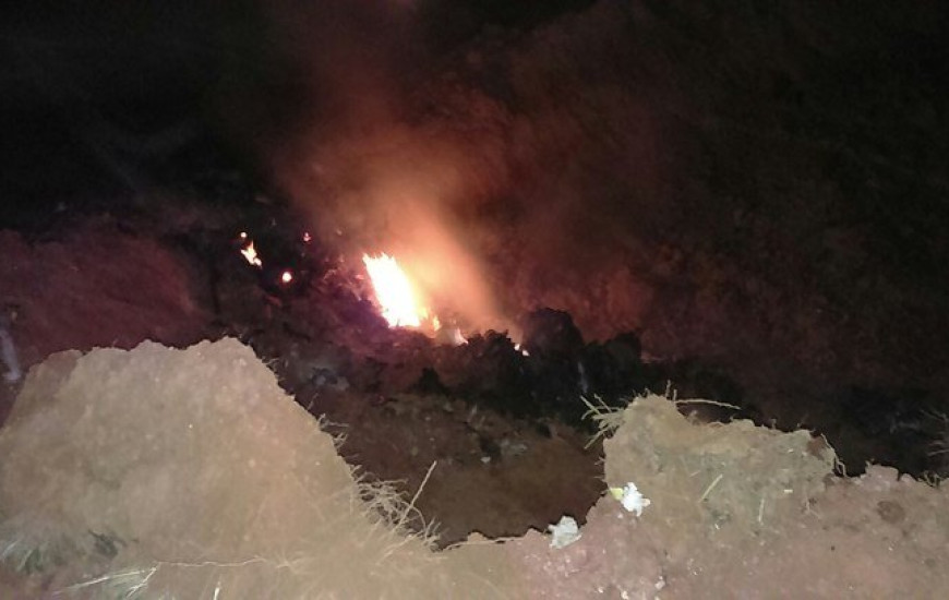 Corpos ficaram totalmente carbonizados