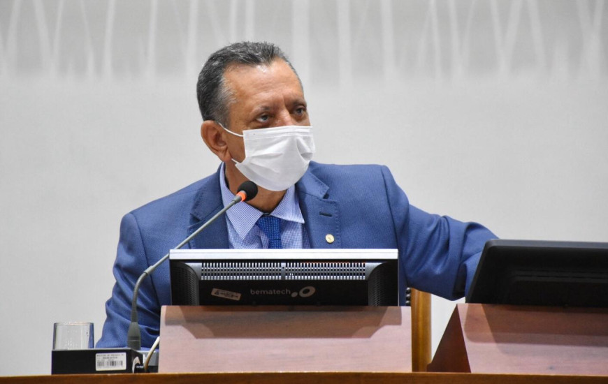 Deputado Antonio Andrade, durante sessão desta terça--feira, 5, na AL. 
