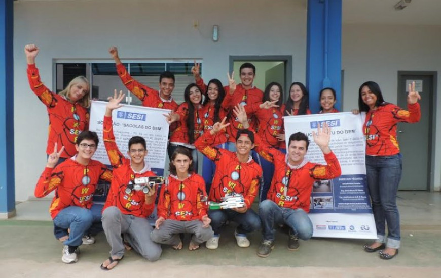 Equipe Sesi’s Power é de alunos da Escola Sesi