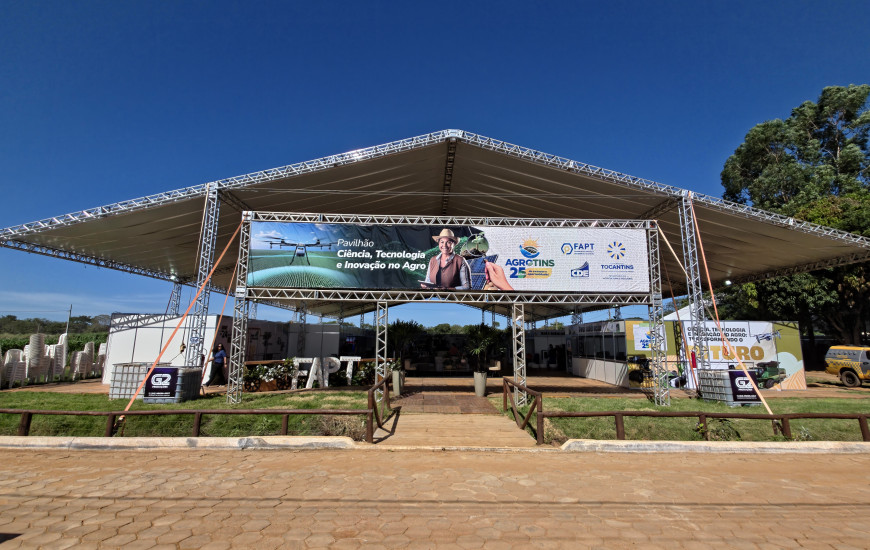 Pavilhão CT&I na Agrotins