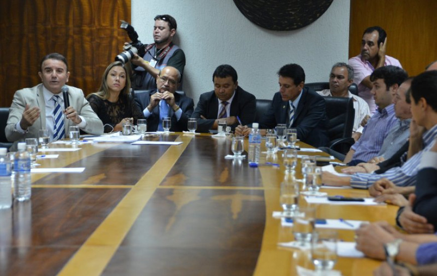 Empresários reuniram-se com deputados