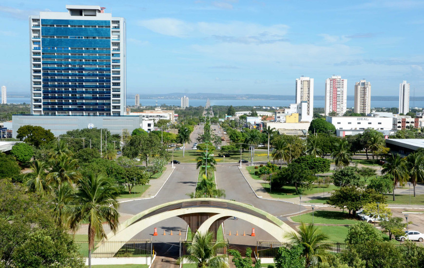 Palmas, capital do Tocantins.