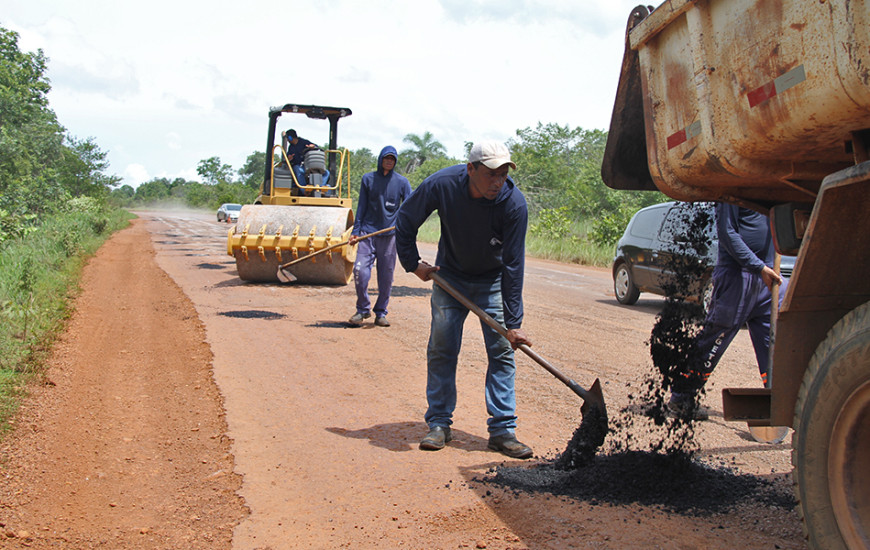Força-tarefa visa restabelecer as condições de tráfego da malha viária tocantine