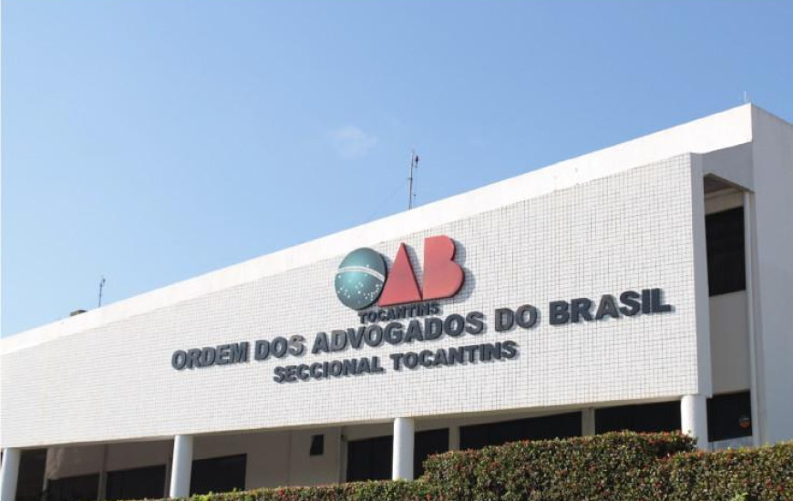 Sede da OAB/TO em Palmas.