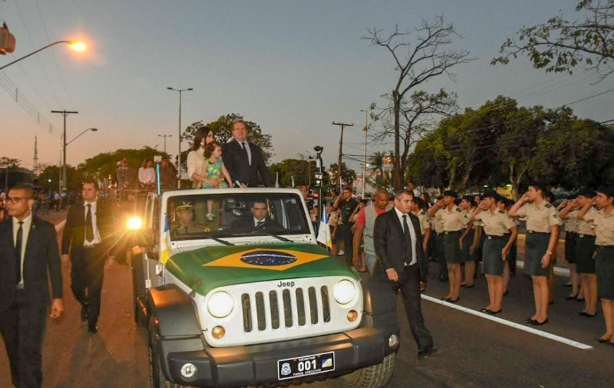 Tradicional Desfile Cívico-Militar foi realizado neste sábado, 7