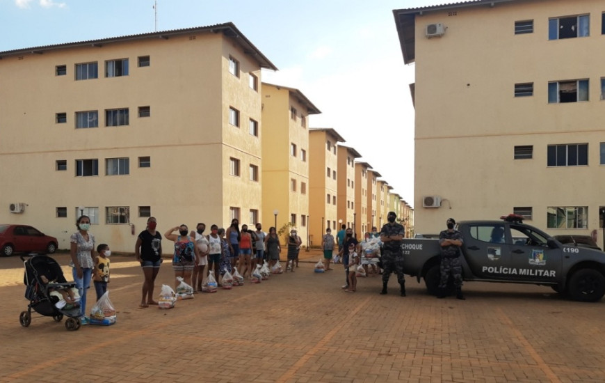Doação a moradores do Residencial Setor Lago Norte II