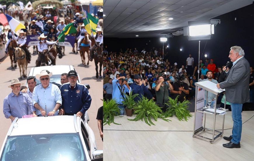 Neste sábado, 18, Laurez participou de eventos em Araguaína e Ananás