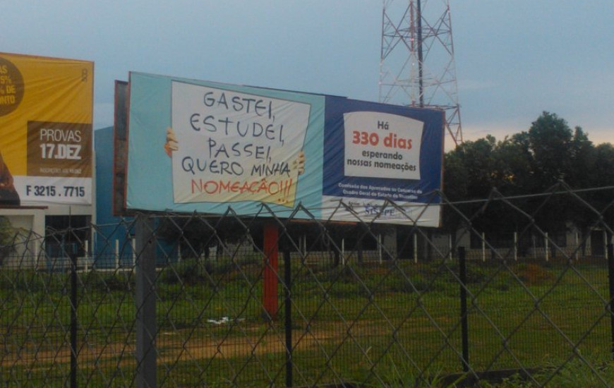 Outdoor na região central de Palmas