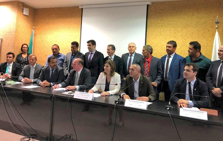 Concessão de exploração mineral teve o contrato assinado no Ministério de Minas 