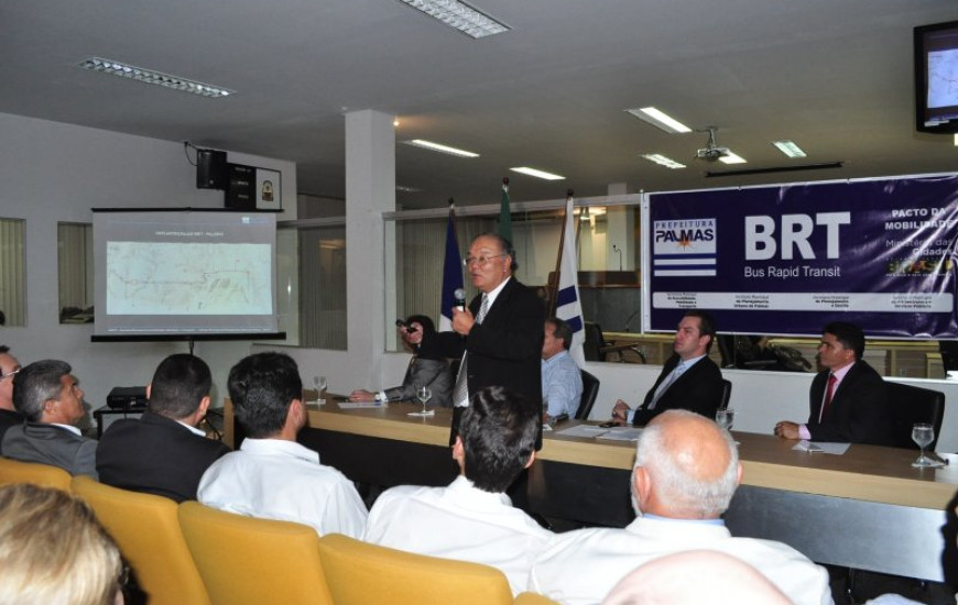 Masanu explica projeto do BRT