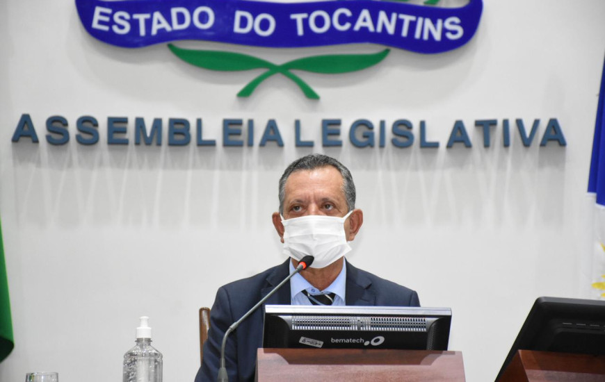 Deputado Antonio Andrade (PTB), presidente da Assembleia Legislativa.