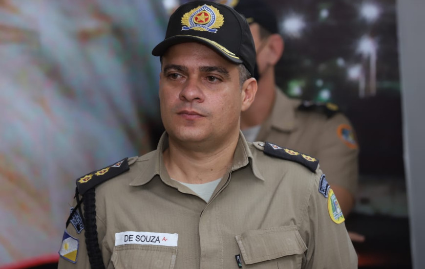 Tenente Coronel da PMTO, João Leyde de Souza Nascimento.
