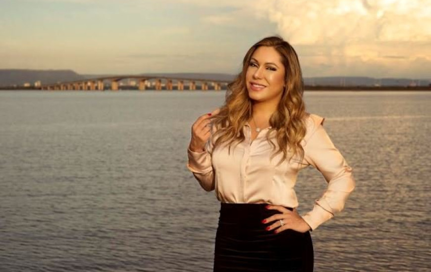 Luana Ribeiro parabeniza Palmas