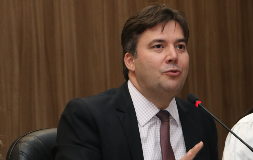 O presidente da OAB Tocantins, Gedeon Pitaluga, destaca a necessidade da ADI