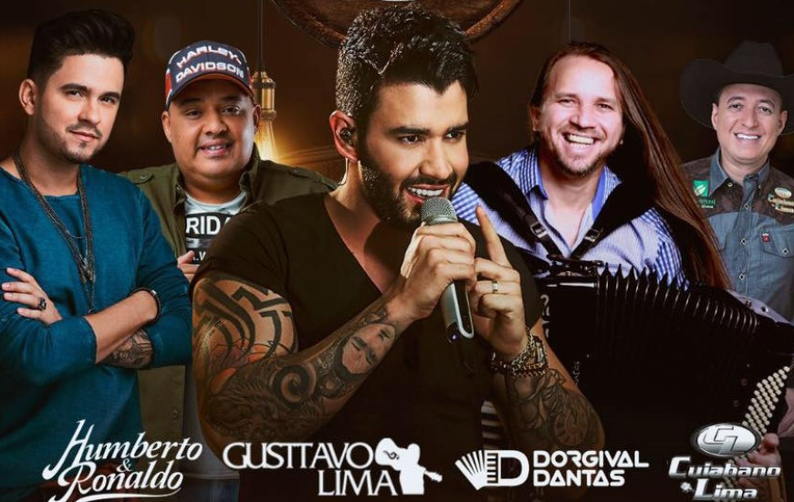 Palmas terá vários shows nacionais neste fim de semana