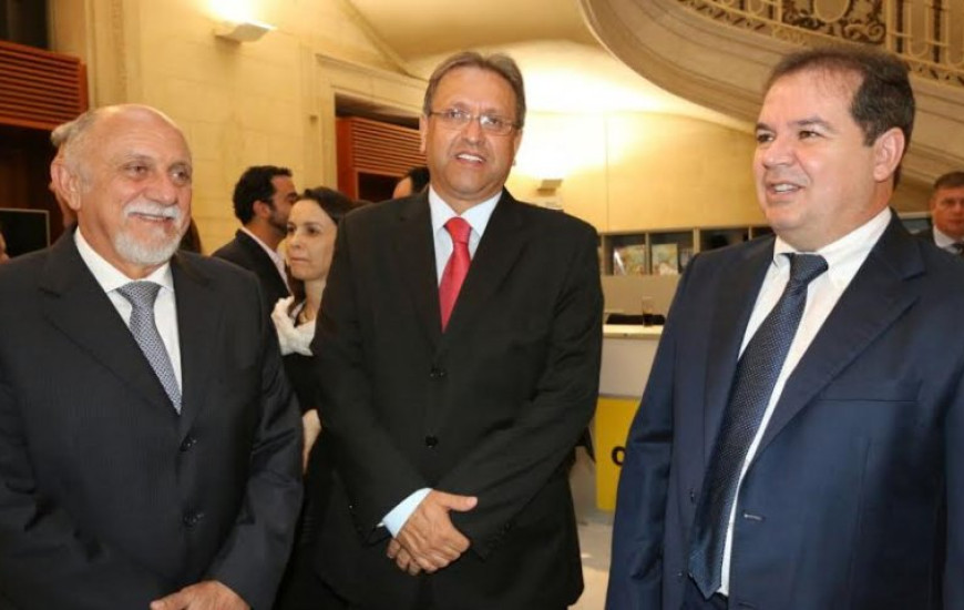 Governador está em Barcelona