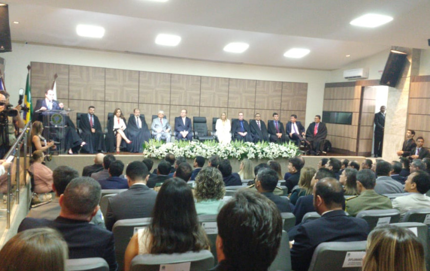 Posse acontece na sede do TRE Tocantins