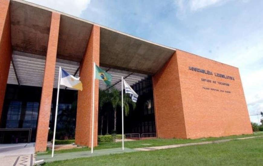 Policiais civis estiveram nesta manhã na Assembleia Legislativa