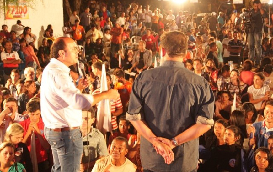 Sandoval e Gomes em Taquaruçu