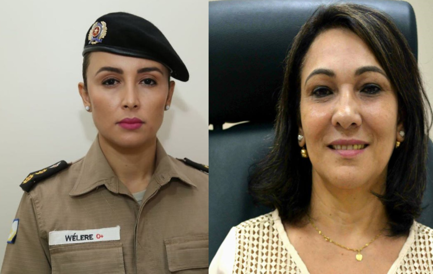 Welere Gomes e Berenice Feitosa