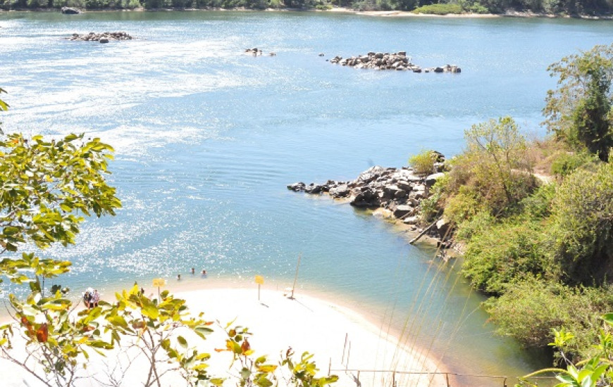 Praia do Paredão, em Miracema, integra polo turístico Serras e Lago