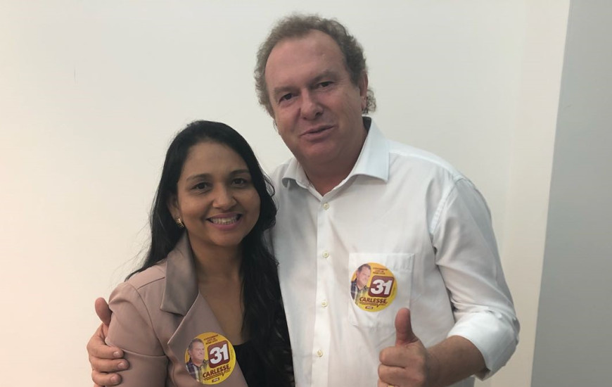 Vanda Monteiro e Mauro Carlesse