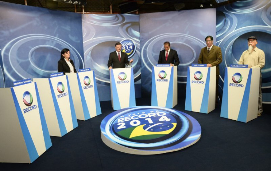 Debate promovido pela TV Record Tocantins
