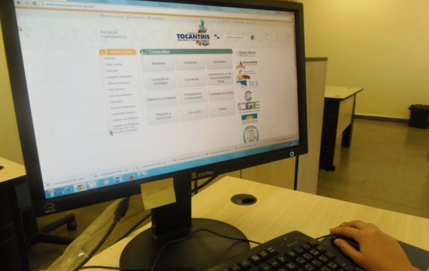 Cidades não implantaram Portal da Transparência