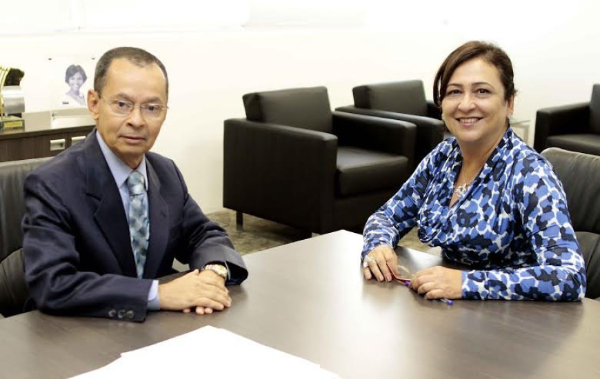 Senadora se reuniu com presidente na EPL