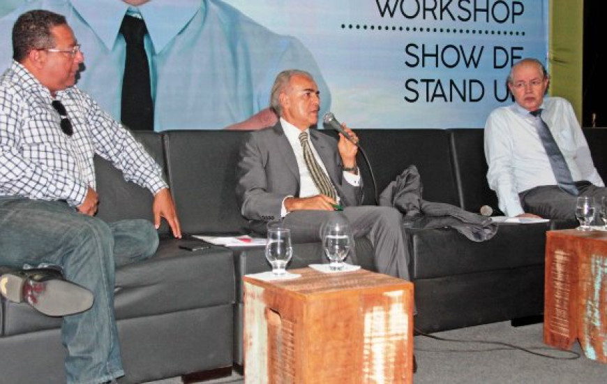 Paulo Mourão agradeceu em nome da Cenovo a vinda de Hauly ao Tocantins