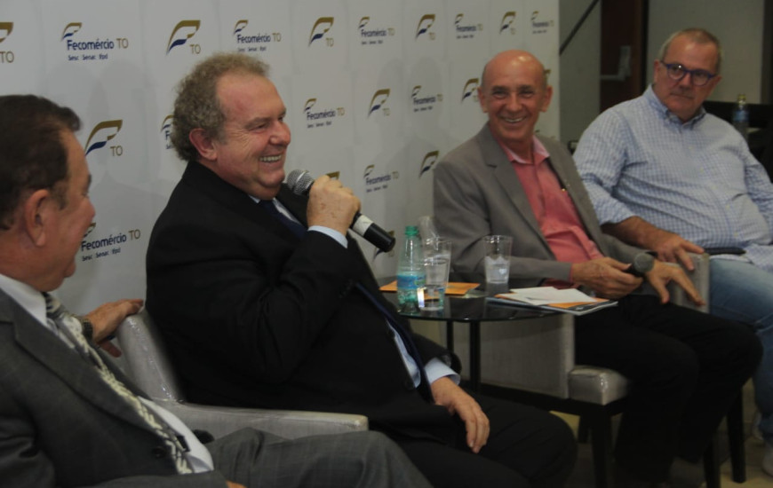 O candidato destacou os avanços da sua gestão