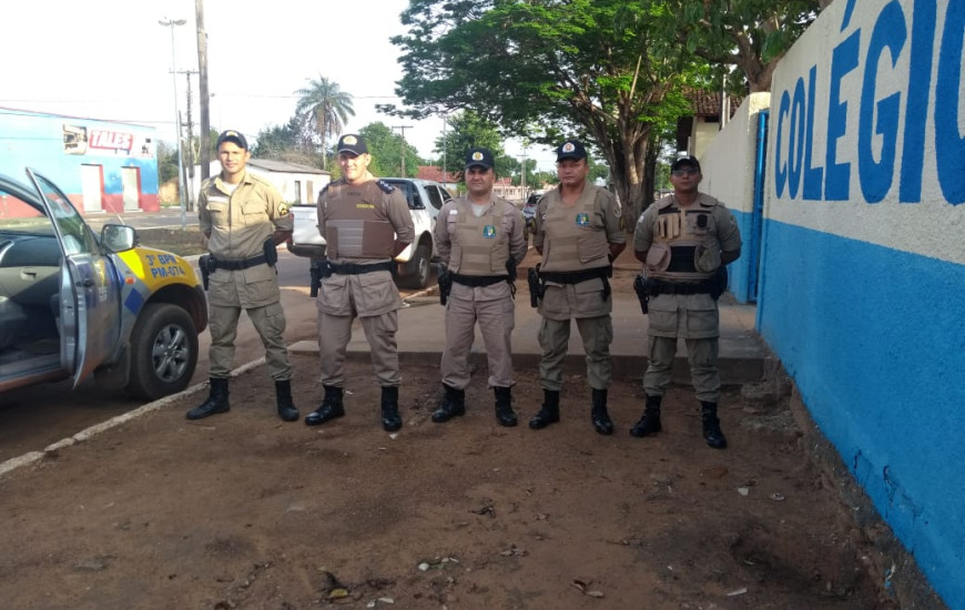 1038 PMs reforçam policiamento nas eleições no TO