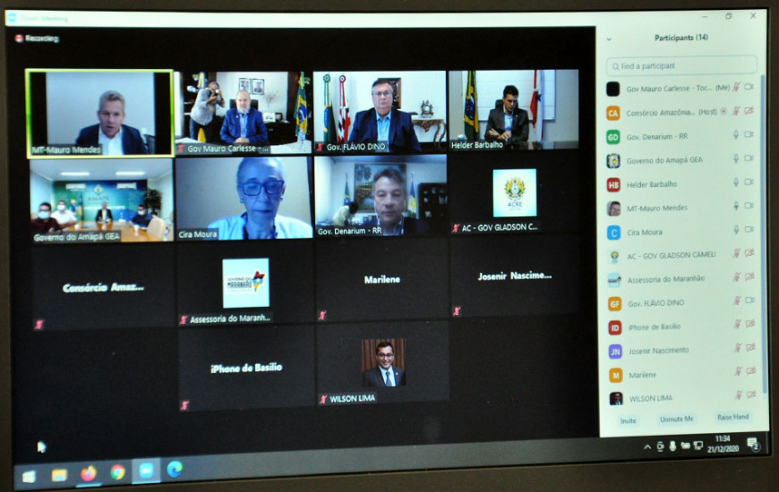 O governador do Maranhão, Flávio Dino, foi eleito novo presidente do Consórcio.